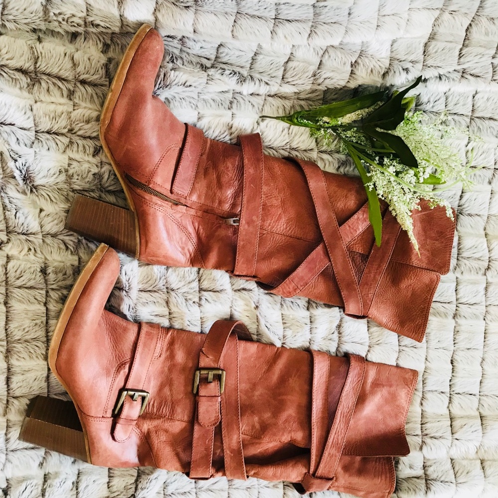 Massimo Baldi Leather Boots